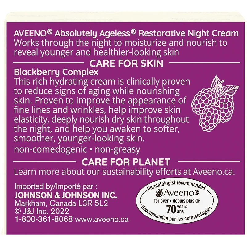 Crème régénérante pour la nuit Absolutely Ageless