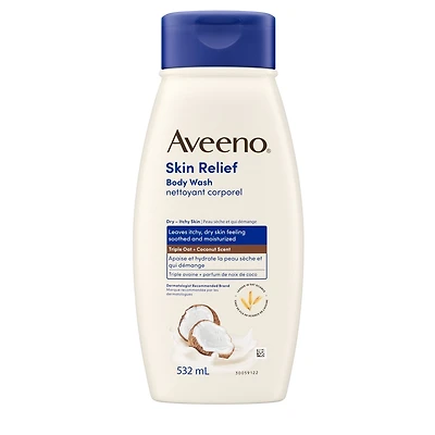 Nettoyant corporel apaisant au doux parfum de noix de coco