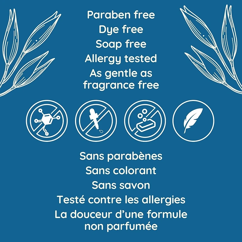 Skin Relief Body Wash with a Gentle Coconut Scent