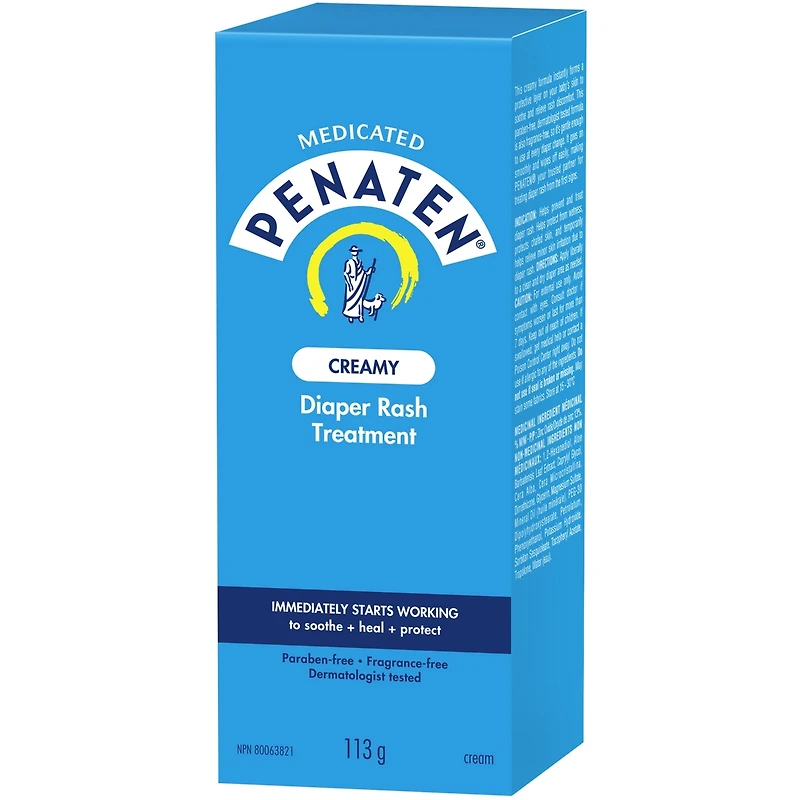 Pommade médicamenteuse contre l'érythème fessier, à base d'oxyde de zinc