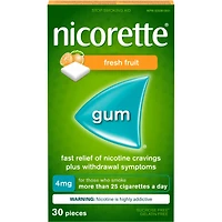 Nicotine Gum, 4 mg