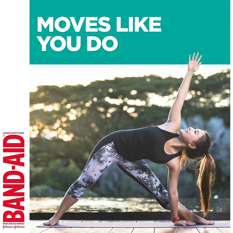 BAND-AID Brand SKIN-FLEX Adhesive Bandages, All One Size, 25 Count