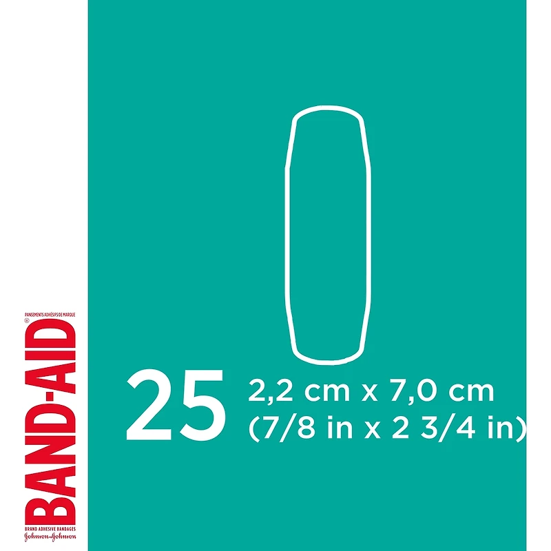 BAND-AID Brand SKIN-FLEX Adhesive Bandages, All One Size, 25 Count