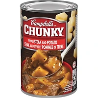 Chunky Steak au Poivre et Pommes de Terre