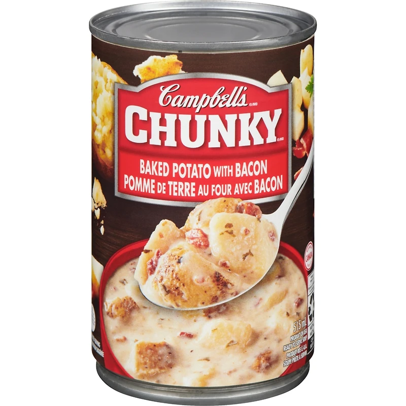 Chunky Baked Potato with Bacon