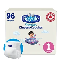 Royale Premium Diapers, Super Pack, Size - Count