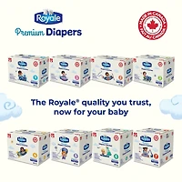 Royale Premium Diapers, Super Pack, Size - Count