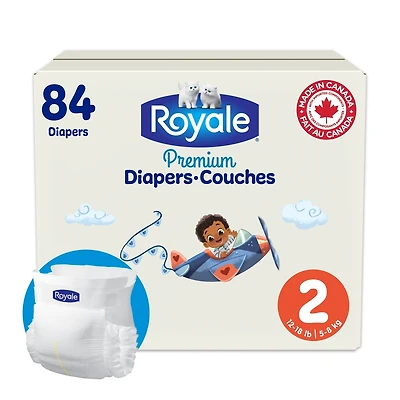 Premium Diapers, Super Pack, Size - Count