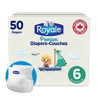Premium Diapers, Super Pack, Size 6 - Count