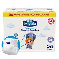 Couches Premium, Taille 5 - 148 couches, Couches jetables pour bébé