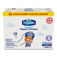 Couches Premium, Taille 5 - 148 couches, Couches jetables pour bébé