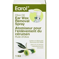 Atomiseur pour l'enlèvement du  cérumen Huile d'Olive