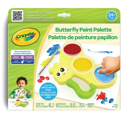 Butterfly Fingerpaint Palette