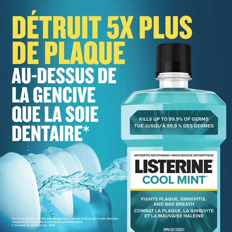 Rince-bouche antiseptique Cool Mint