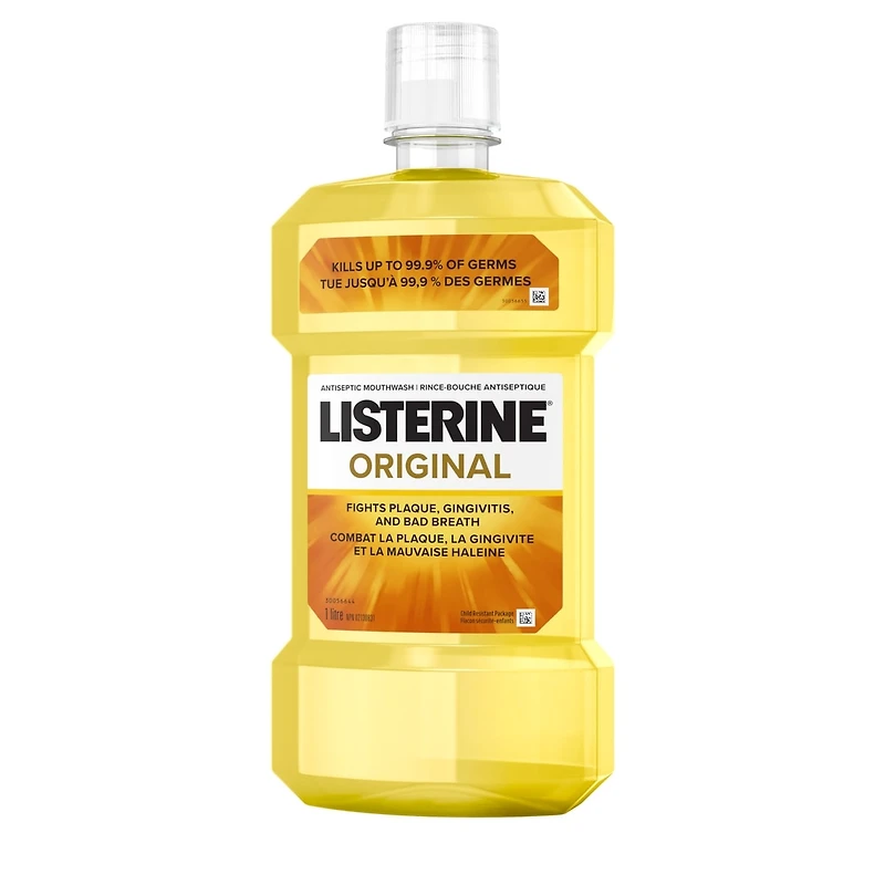 Original Antiseptic Mouthwash 1L