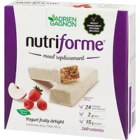 Nutriforme barres - Délice fruité au yogourt