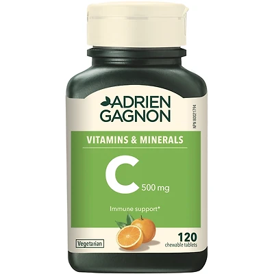 Vitamin C 500mg Chewable Orange Flavor