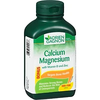 Calcium Magnésium Vitamine D et Zinc