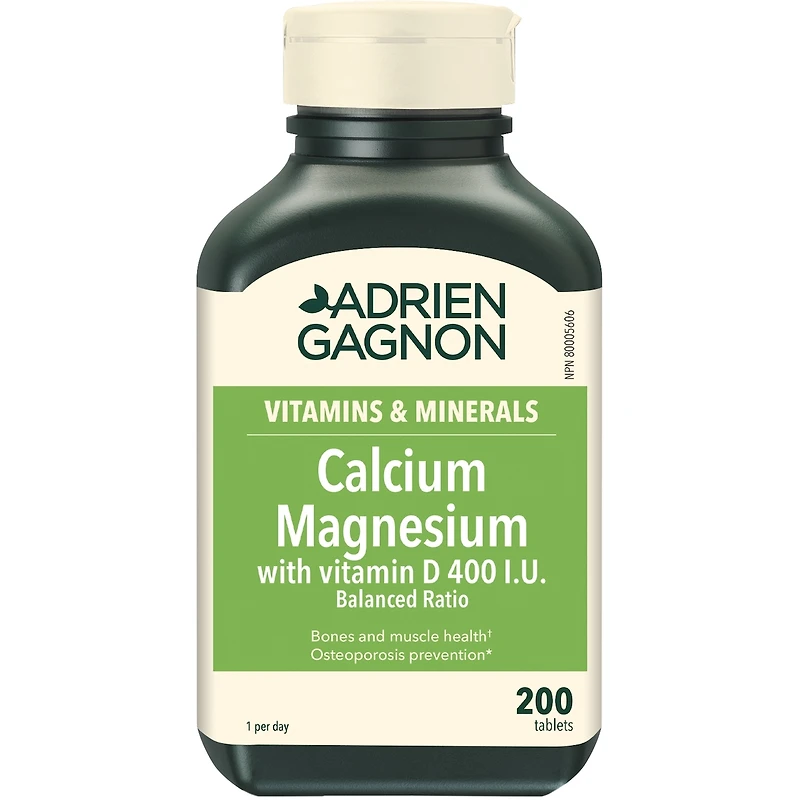 Calcium Magnésium Ratio équilibré