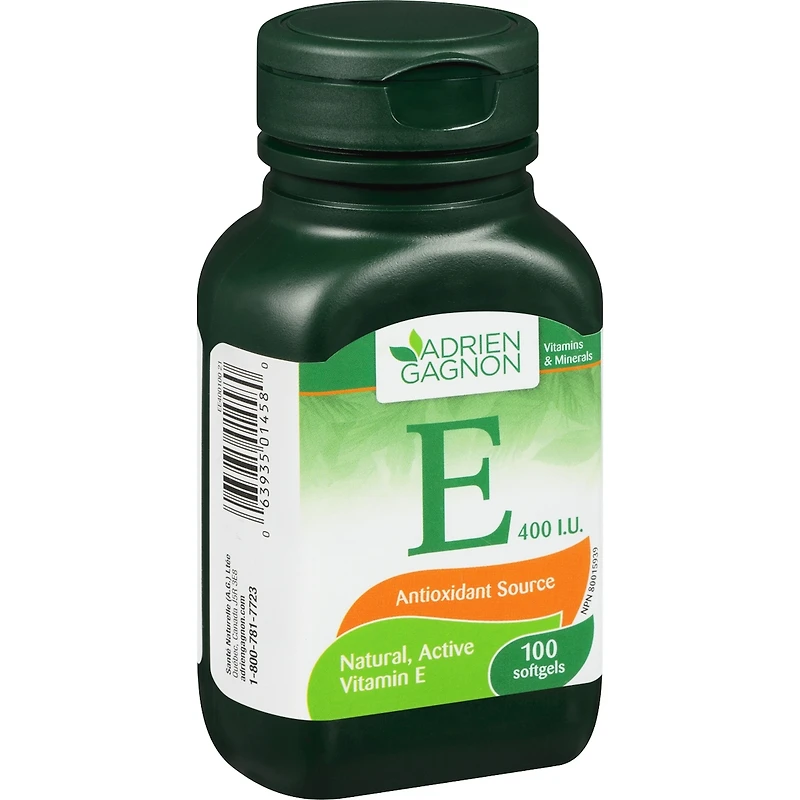 Vitamine E 400 UI - Naturelle