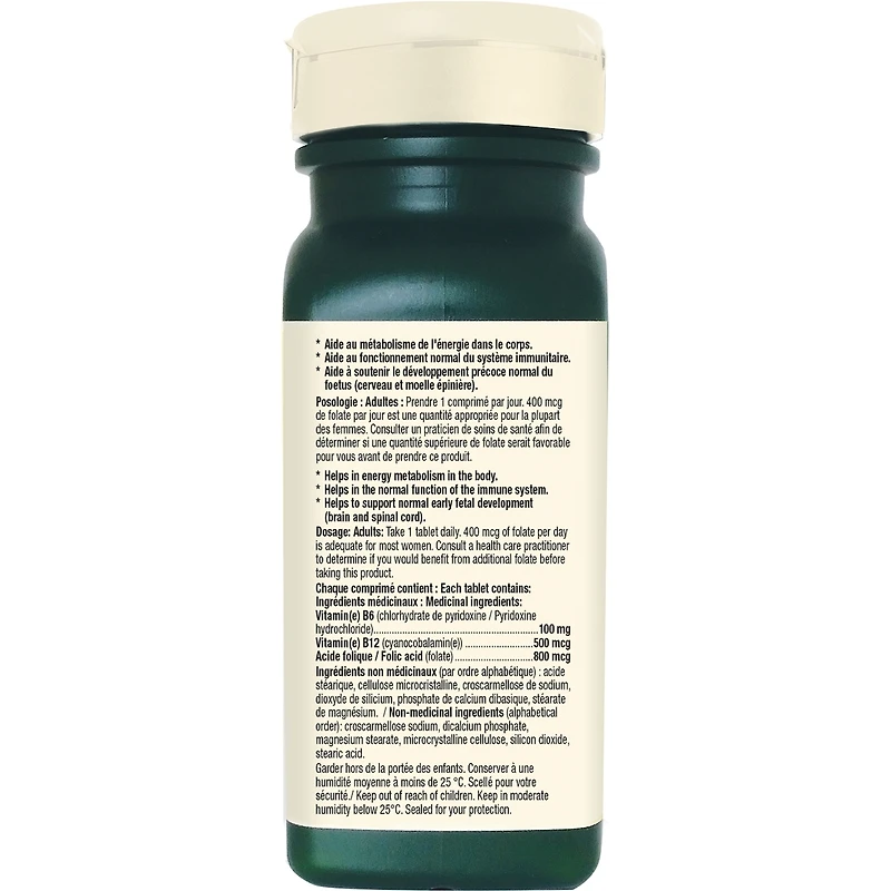 B6, B12 + Acide folique