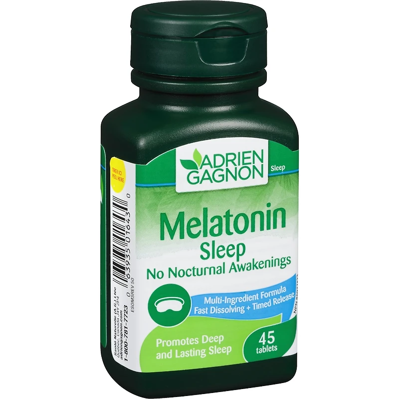 Mélatonine Sommeil Sans Réveils Nocturnes