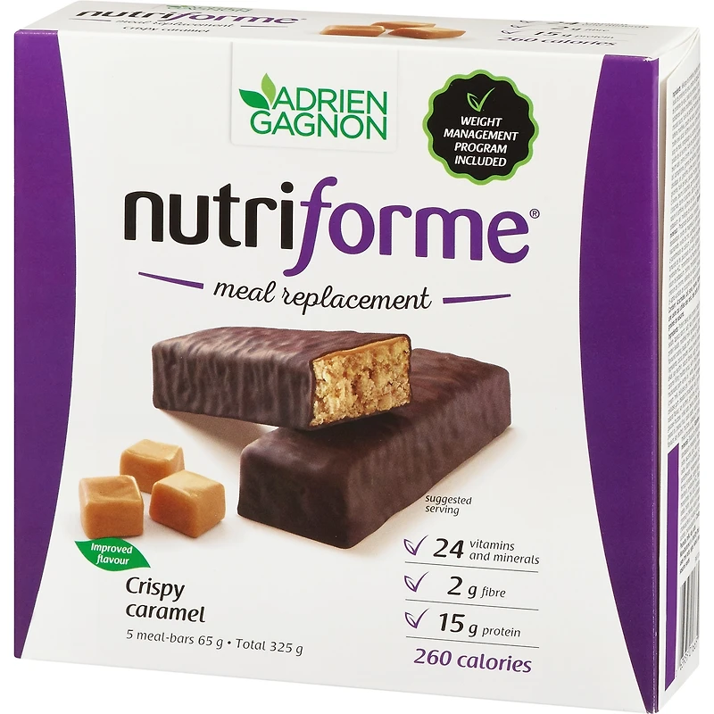 Nutriforme barres - Caramel croustillant