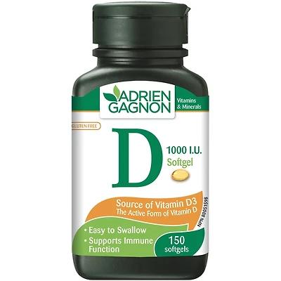Vitamin D 1000 IU Softgels