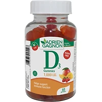 Vitamin D3 1000 IU Gum Sugar Free