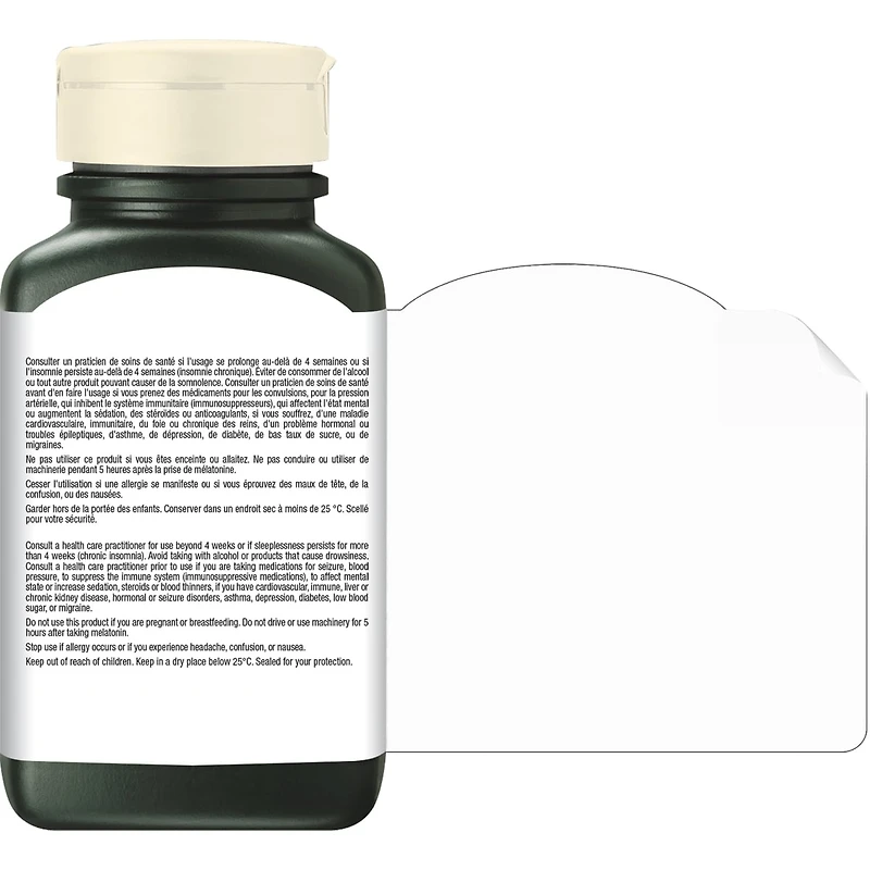 Mélatonine 5mg Dissolution Rapide