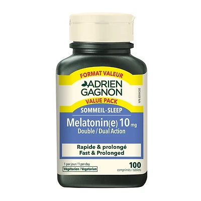 Melatonin 10mg Dual Action Value Pack