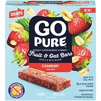 Go Pure Fruit & Oat Bars Strawberry