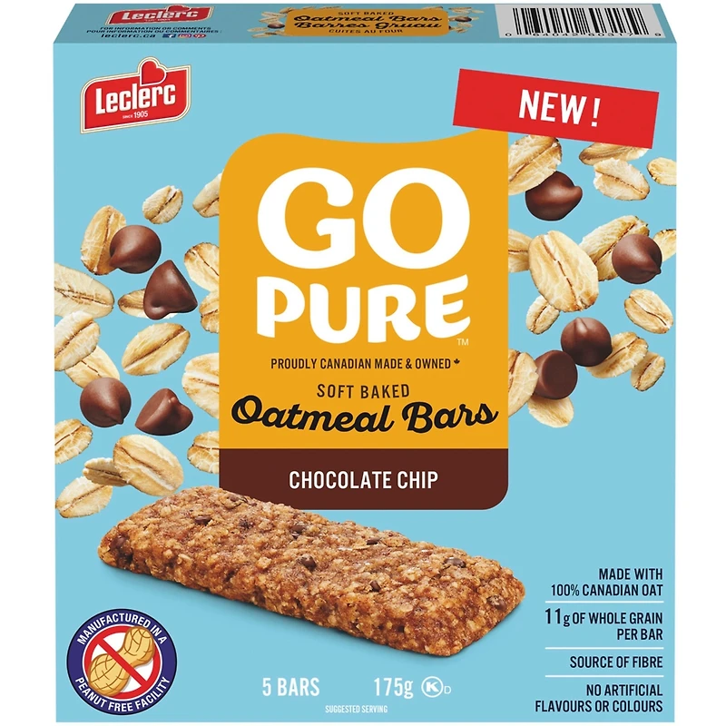 Oatmeal Bars Chocolate Chip