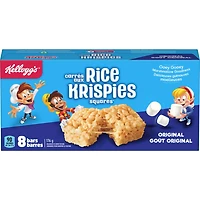 Barres Carrés aux Rice Krispies Goût original, 8 barres de céréales