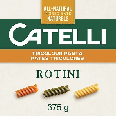 Tri-Colour Rotini Pasta