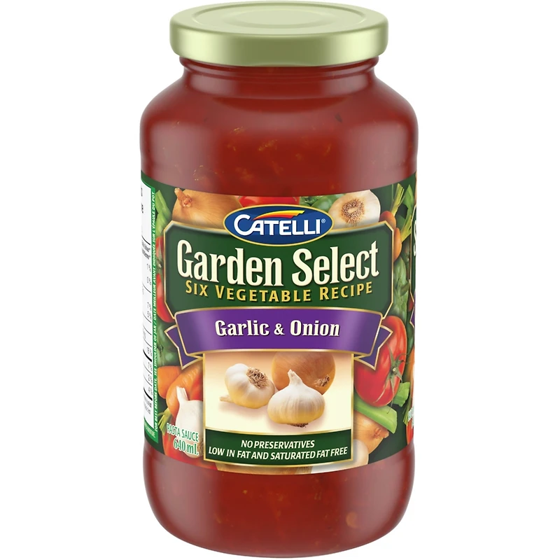 Pasta Sauce Garlic & Onion