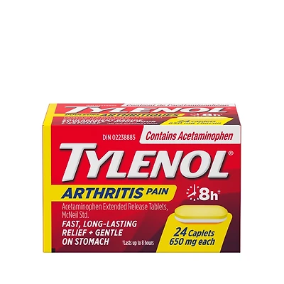 Arthritis Pain Relief Acetaminophen 650mg
