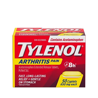 Arthritis Pain Reliever Acetaminophen 650mg