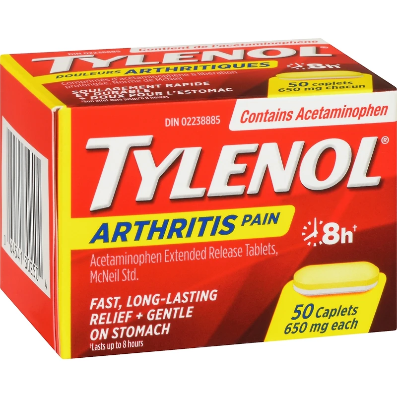 Arthritis Pain Reliever Acetaminophen 650mg