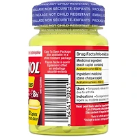 Acétaminophène à 650 mg, douleurs arthritiques, caplets