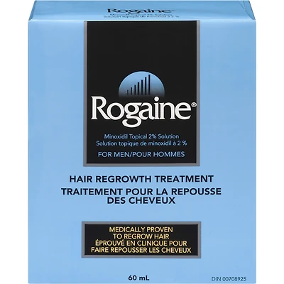 Men's 2% Minoxidil Solution Hair Loss and Regrowth Treatment