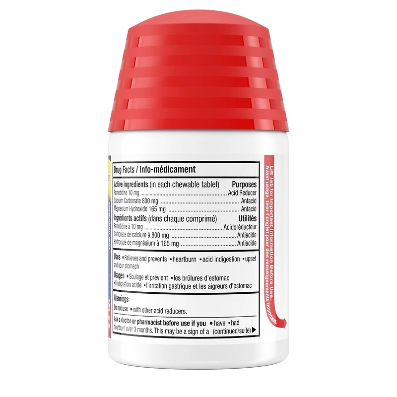 PEPCID Complete 25 Chewable Mint Tablets