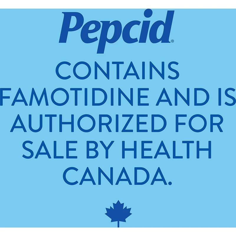 PEPCID AC Concentration maximale, saveur de menthe, 25 comprimés