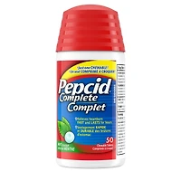 Complete Chewable Mint tablets, Acid Reducer for Heartburn 50 ea