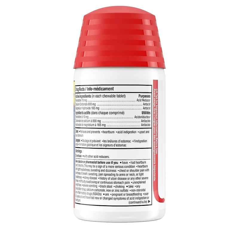 Complete Chewable Mint tablets, Acid Reducer for Heartburn 50 ea