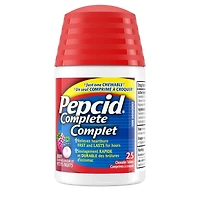 PEPCID Complete 25 Chewable Berry Tablets