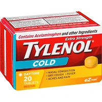 Extra Strength Cold Relief Day Acetaminophen 500mg EZTabs