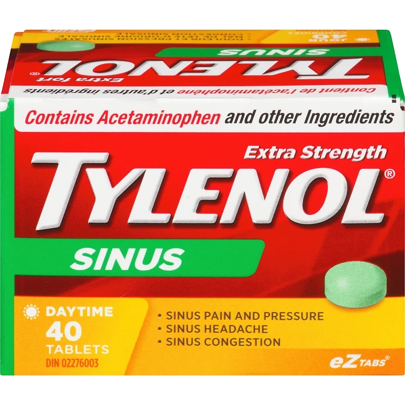 Extra Strength Sinus Relief Daytime, EZTabs