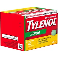 Soulagement des sinus, jour, extra fort, comprimés FaciliT