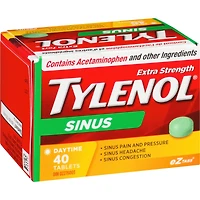 Soulagement des sinus, jour, extra fort, comprimés FaciliT